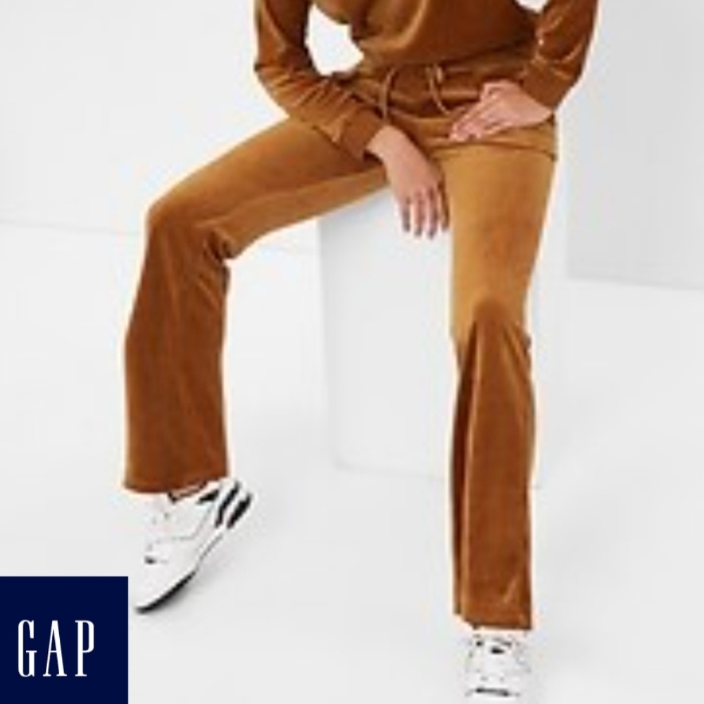 Gap Velour Flare Leg Lounge Pants, CS, NWT